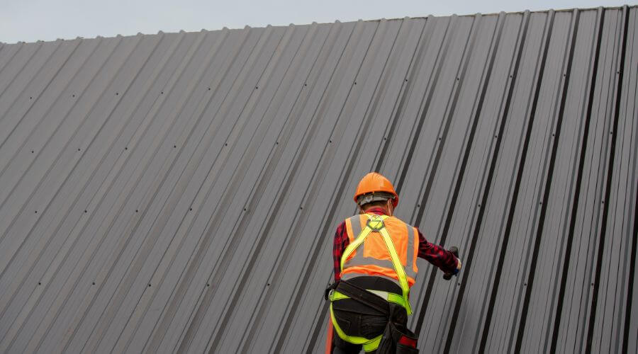 Professional metal roof installation services in Battleboro, NC